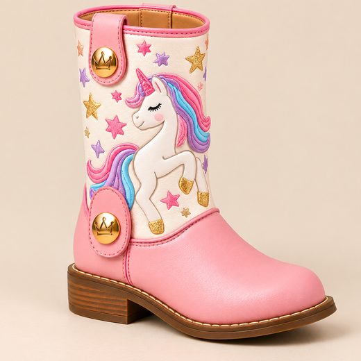 Bota Kibibi con caña unicornio